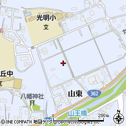 静岡県浜松市天竜区山東周辺の地図