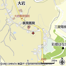 大阪府茨木市大岩564周辺の地図
