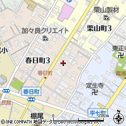 春日苑・タナヲ屋ショールーム周辺の地図
