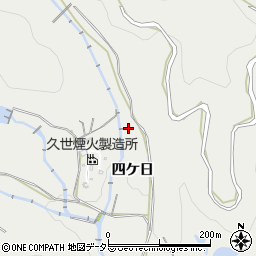 愛知県豊川市千両町四ケ日周辺の地図