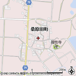 兵庫県加西市桑原田町428周辺の地図