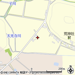 兵庫県たつの市神岡町寄井1190周辺の地図