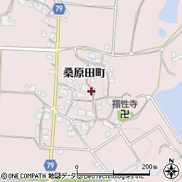 兵庫県加西市桑原田町425周辺の地図