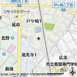 トヨタモビリティ中京西尾センター周辺の地図