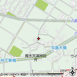 静岡県藤枝市平島1067周辺の地図
