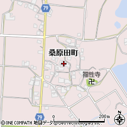 兵庫県加西市桑原田町427周辺の地図