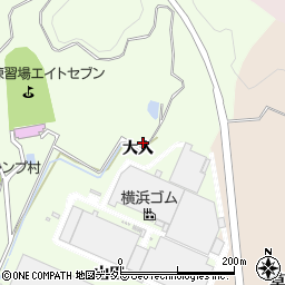 愛知県新城市一鍬田大入周辺の地図
