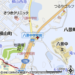 兵庫県三田市八景町1490周辺の地図