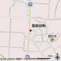兵庫県加西市桑原田町432周辺の地図