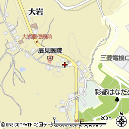 大阪府茨木市大岩560周辺の地図