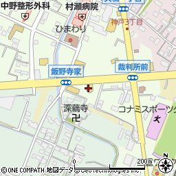 ココス鈴鹿中央店周辺の地図