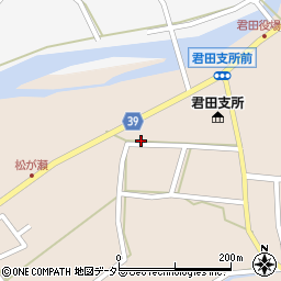 広島県三次市君田町東入君660周辺の地図