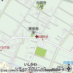 静岡県藤枝市平島159周辺の地図