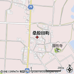 兵庫県加西市桑原田町431周辺の地図