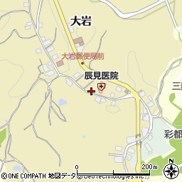 大阪府茨木市大岩556周辺の地図