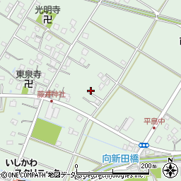 静岡県藤枝市平島114周辺の地図