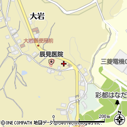 大阪府茨木市大岩312周辺の地図