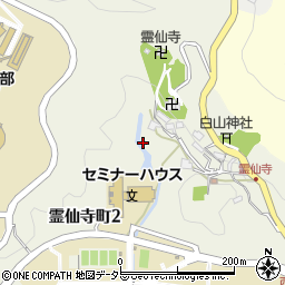 大阪府高槻市霊仙寺町周辺の地図