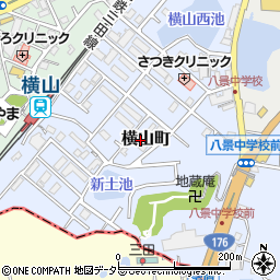 兵庫県三田市横山町16周辺の地図