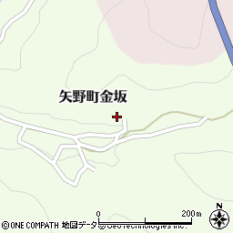 兵庫県相生市矢野町金坂229周辺の地図