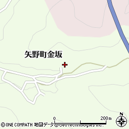 兵庫県相生市矢野町金坂241周辺の地図
