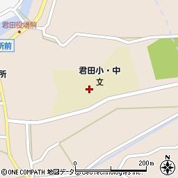 広島県三次市君田町東入君361-2周辺の地図