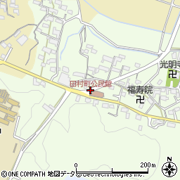 田村町公民館周辺の地図