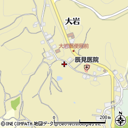 大阪府茨木市大岩548-1周辺の地図