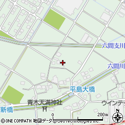 静岡県藤枝市平島1120周辺の地図