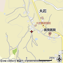 大阪府茨木市大岩542周辺の地図