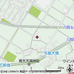 静岡県藤枝市平島1123周辺の地図