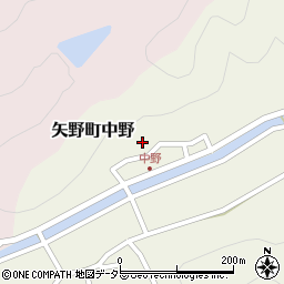 兵庫県相生市矢野町中野24周辺の地図