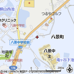 兵庫県三田市八景町1231周辺の地図