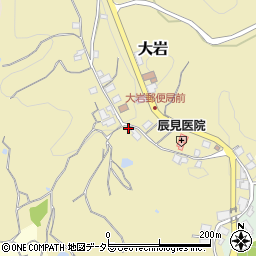 大阪府茨木市大岩548周辺の地図