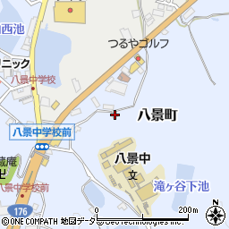 兵庫県三田市八景町1232周辺の地図
