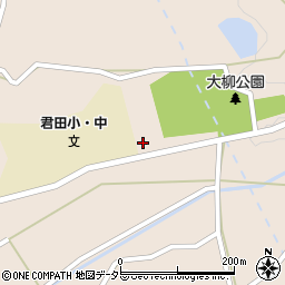 広島県三次市君田町東入君377周辺の地図