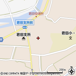 広島県三次市君田町東入君611周辺の地図