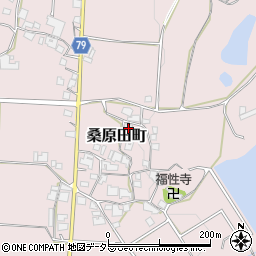 兵庫県加西市桑原田町414周辺の地図