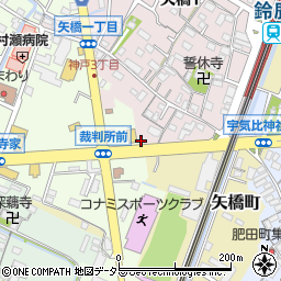 阪政春司法書士事務所周辺の地図