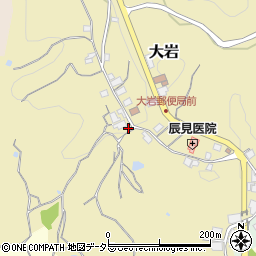 大阪府茨木市大岩543周辺の地図
