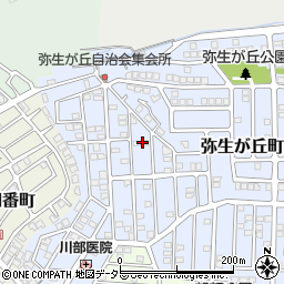 大阪府高槻市弥生が丘町23周辺の地図