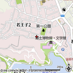 静岡県藤枝市若王子2丁目4周辺の地図