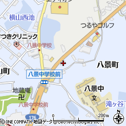 兵庫県三田市八景町1489周辺の地図