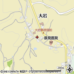 大阪府茨木市大岩546周辺の地図