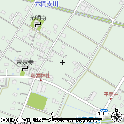 静岡県藤枝市平島255周辺の地図