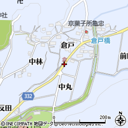 倉周辺の地図