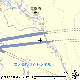 大阪府箕面市下止々呂美853周辺の地図