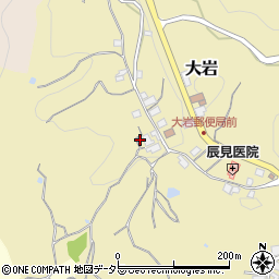 大阪府茨木市大岩532周辺の地図