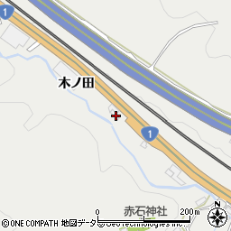 愛知県豊川市長沢町木ノ田周辺の地図