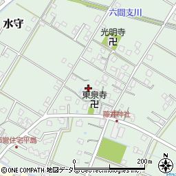 静岡県藤枝市平島297-2周辺の地図